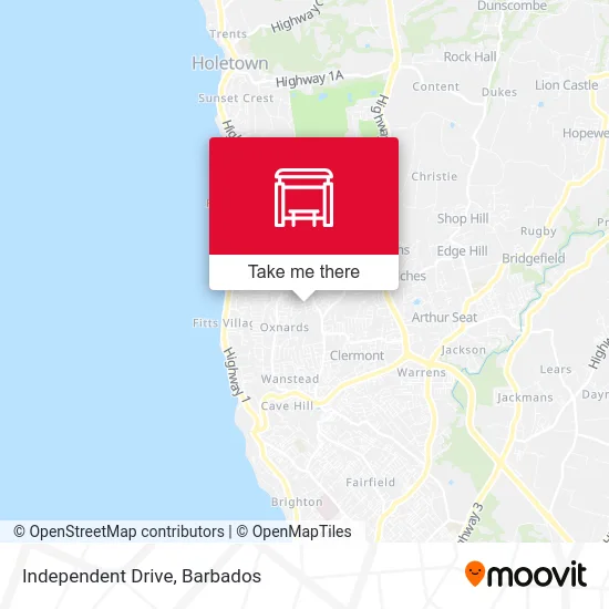 Independent Drive map
