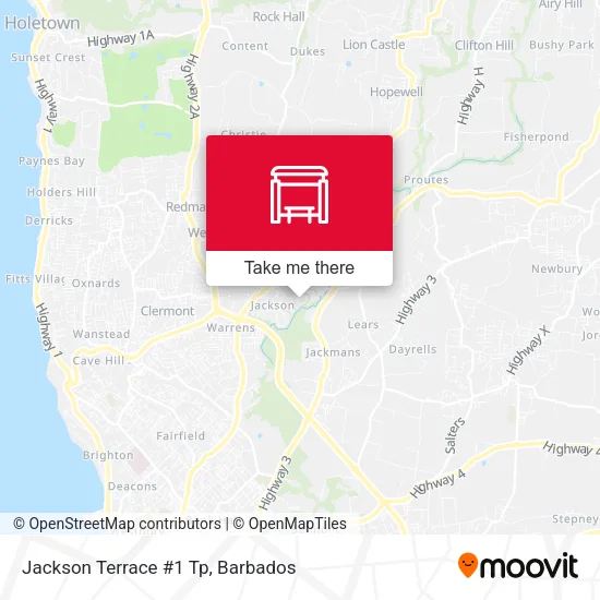 Jackson Terrace #1 Tp map