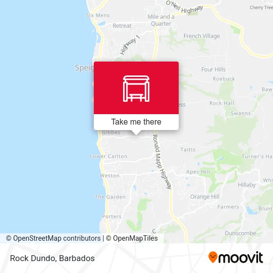 Rock Dundo map