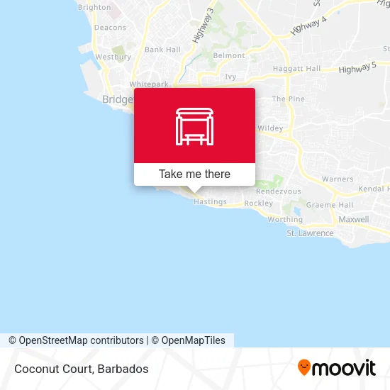 Coconut Court map