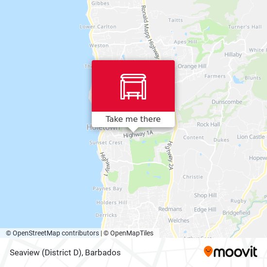 Seaview (District D) map