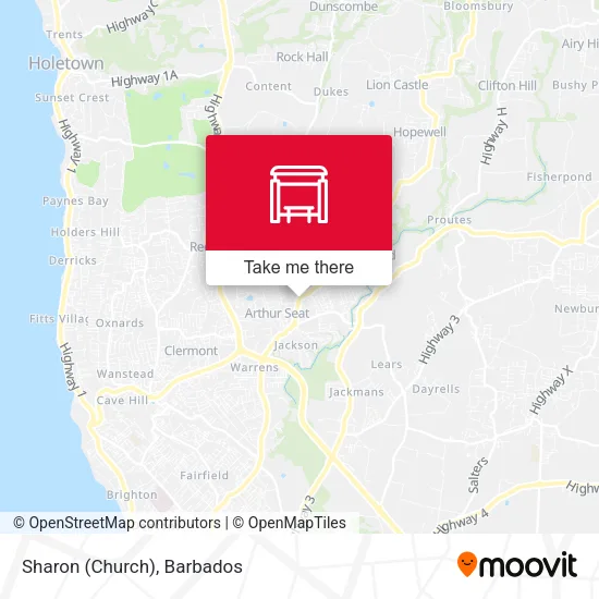 Sharon (Church) map