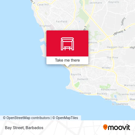 Bay Street map