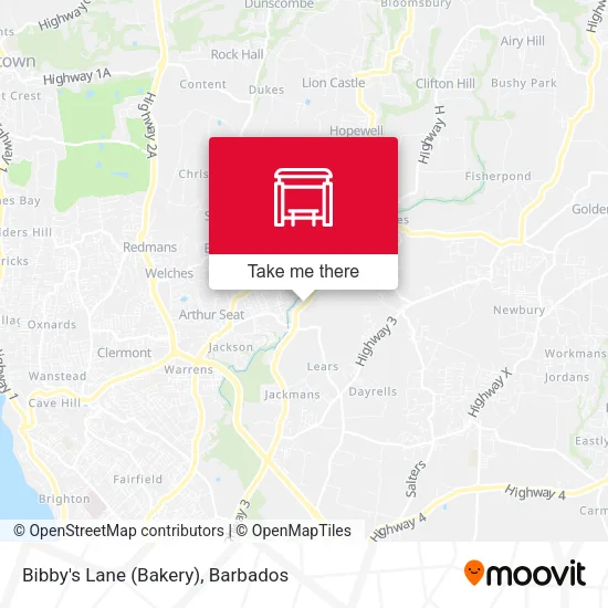 Bibby's Lane (Bakery) map