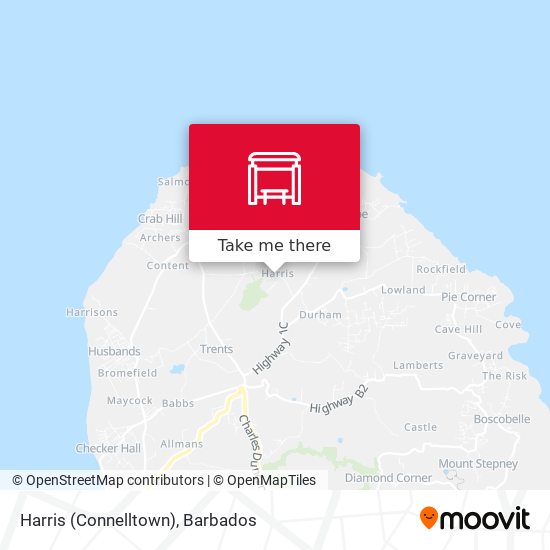 Harris (Connelltown) map