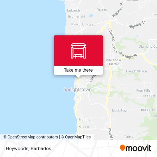 Heywoods map