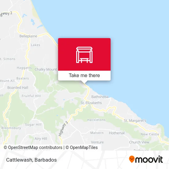 Cattlewash map