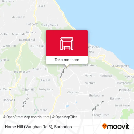 Horse Hill (Vaughan Rd 3) map