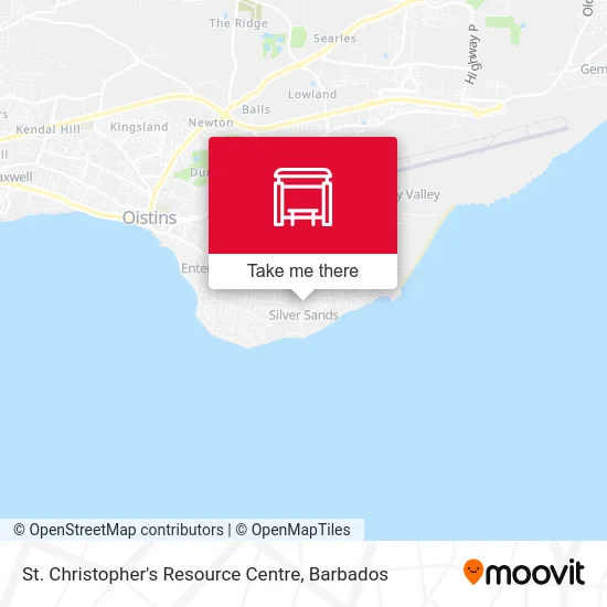 St. Christopher's Resource Centre map