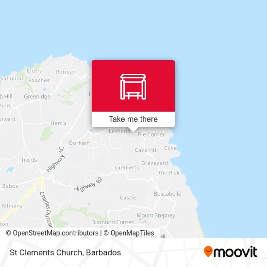 St Clements Church map