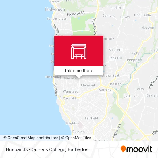 Husbands - Queens College map