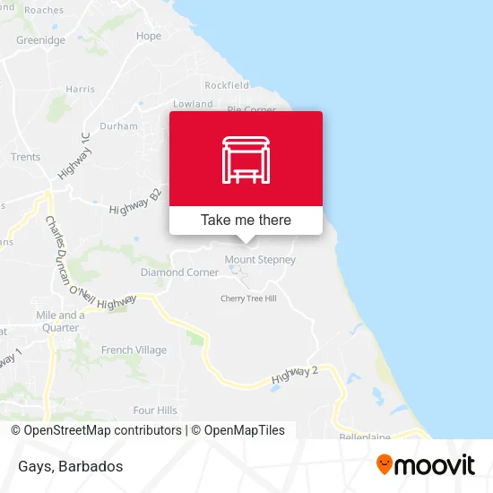 Gays map