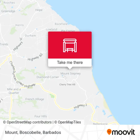 Mount, Boscobelle map