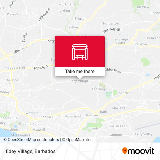 Edey Village map