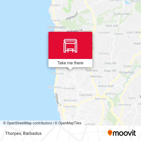 Thorpes map