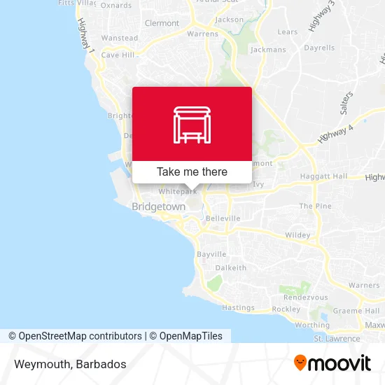 Weymouth map