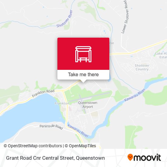 Grant Road Cnr Central Street map