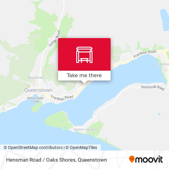Hensman Road / Oaks Shores map