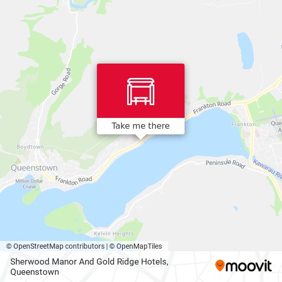 Sherwood Manor And Gold Ridge Hotels map