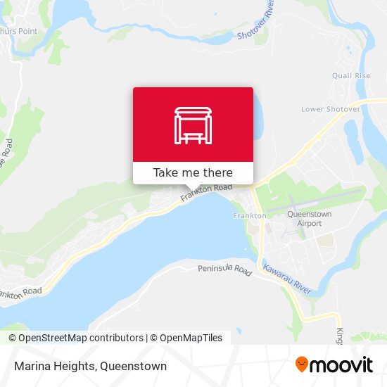Marina Heights map