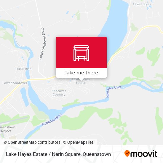 Lake Hayes Estate / Nerin Square map