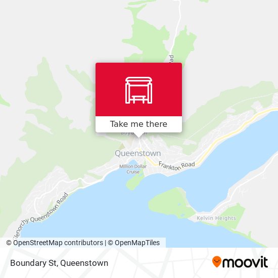 Boundary St map