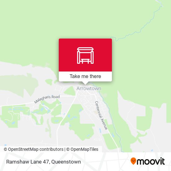 Ramshaw Lane 47 map