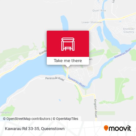 Kawarau Rd 33-35 map