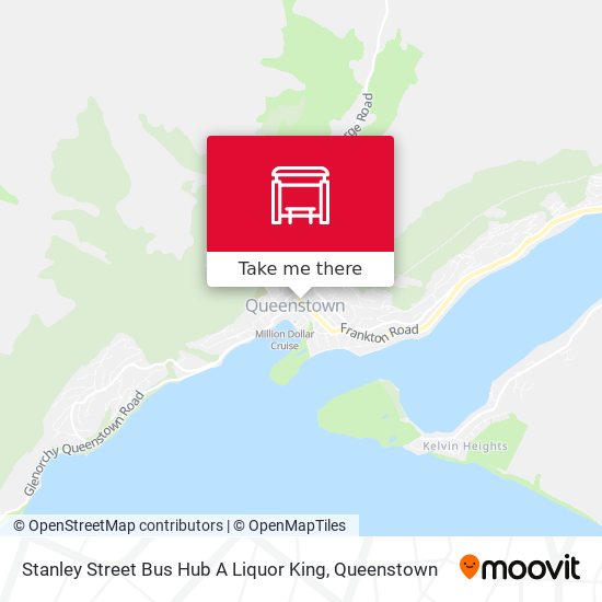 Stanley Street Bus Hub A Liquor King map