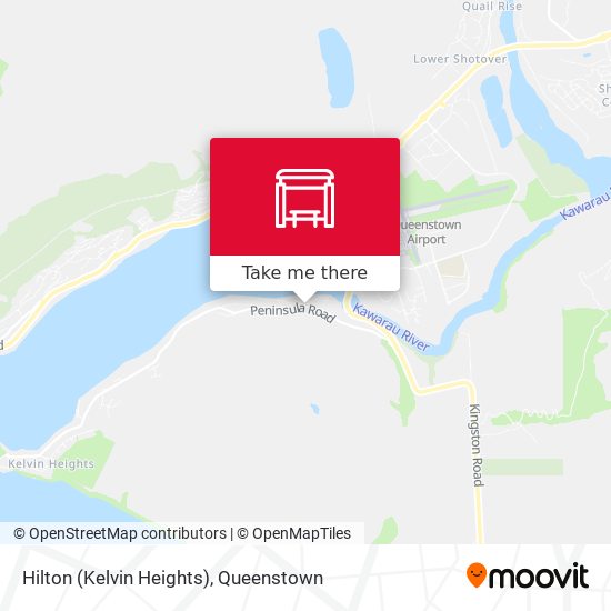 Hilton (Kelvin Heights) map