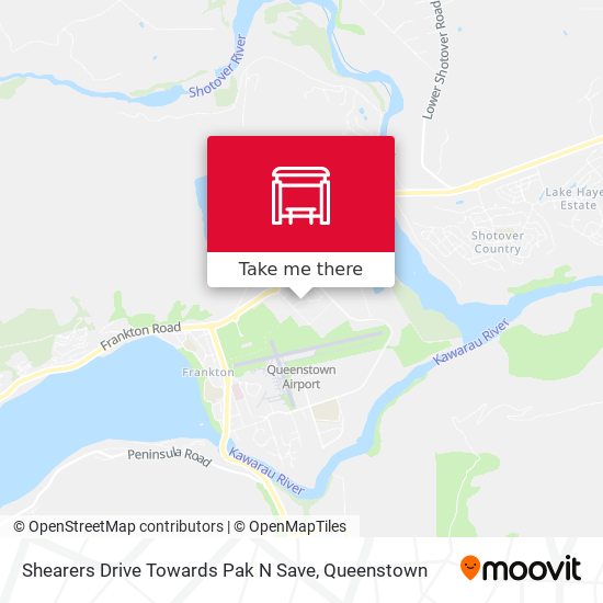 Shearers Drive Towards Pak N Save map