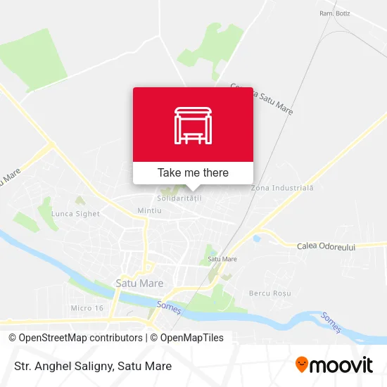 Str. Anghel Saligny map