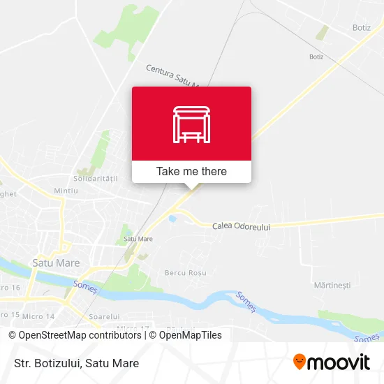 Str. Botizului map