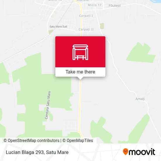 Lucian Blaga 293 map