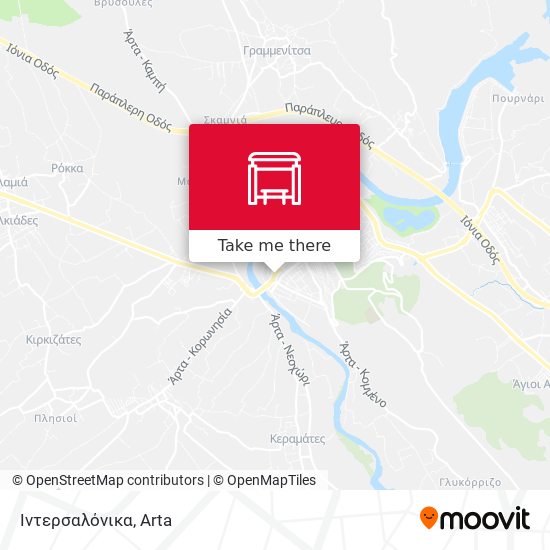 Ιντερσαλόνικα map