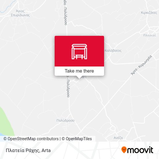 Πλατεία Ράχης map