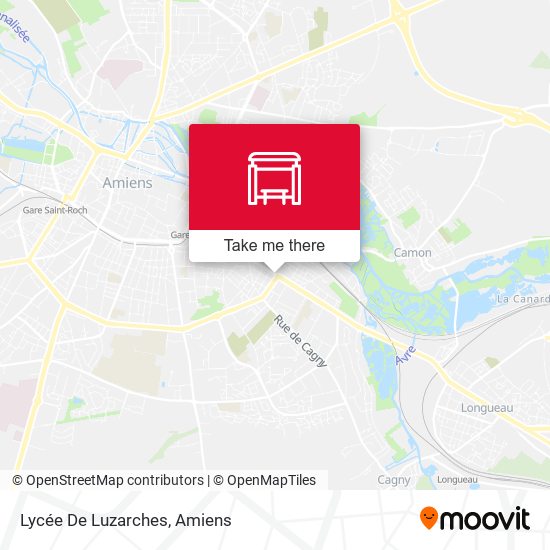 Lycée De Luzarches map