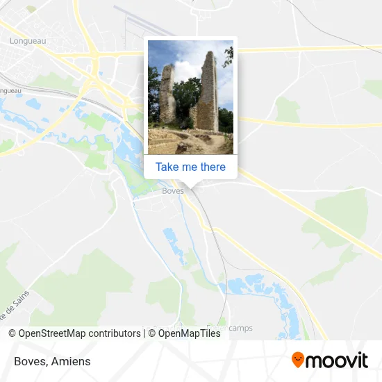 Boves map