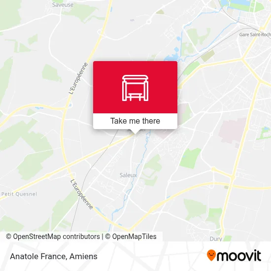 Anatole France map