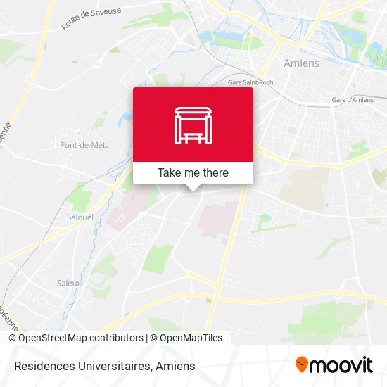 Residences Universitaires map