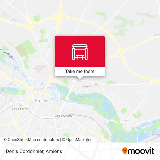 Denis Cordonnier map