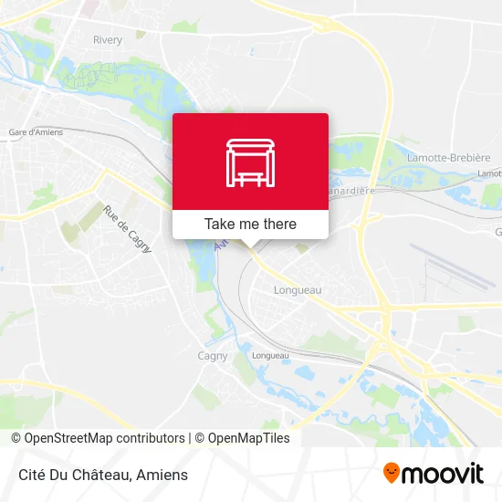 Cité Du Château map