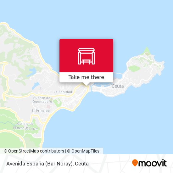 Avenida España (Bar Noray) map