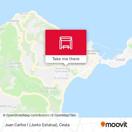 Juan Carlos I (Junto Estatua) map