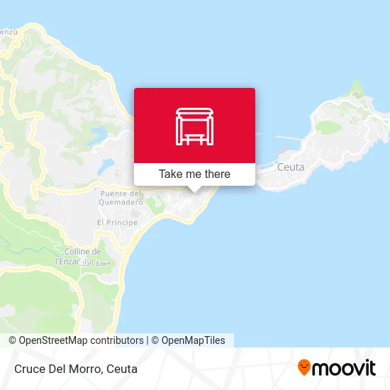 Cruce Del Morro map