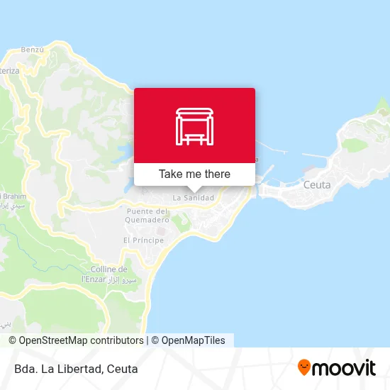 Bda. La Libertad map