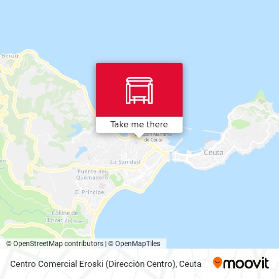 Centro Comercial Eroski (Dirección Centro) map