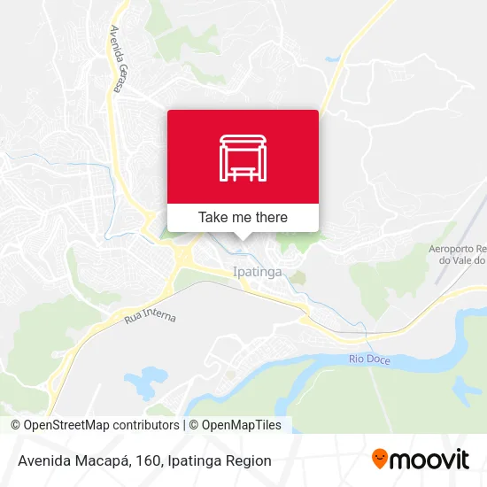 Avenida Macapá, 160 map