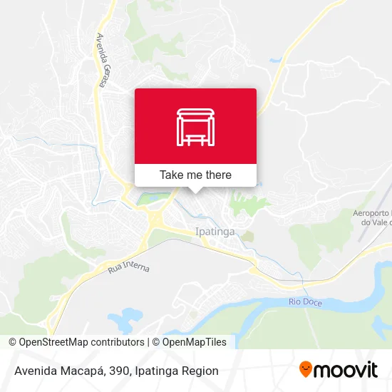 Avenida Macapá, 390 map