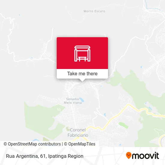 Rua Argentina, 61 map